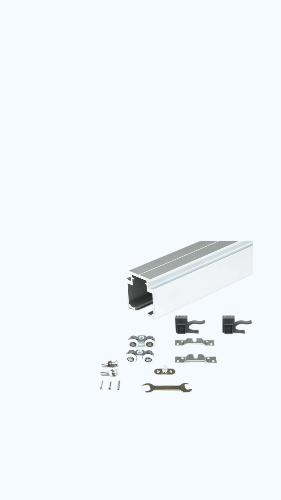 Rel Track Aluminium, Door Closer & Aksesoris